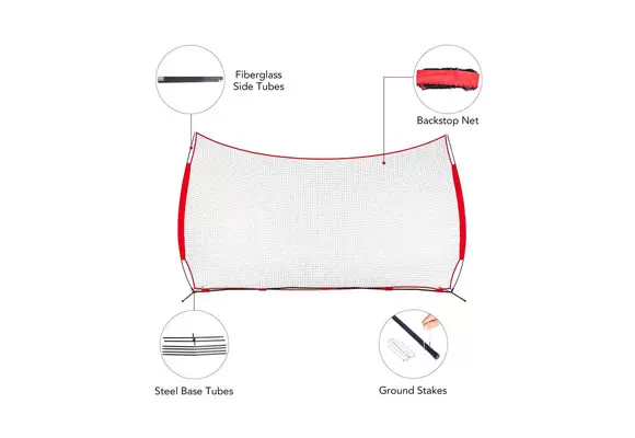 شبكة تدريب البيسبول المجموعة الثالثة