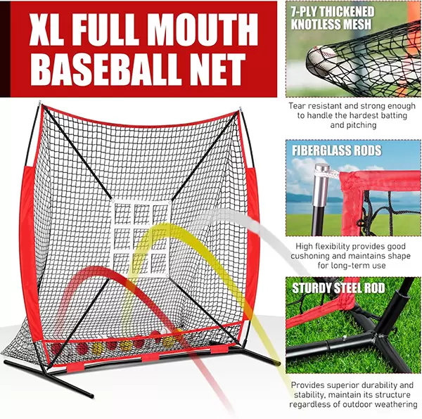 شبكة تدريب البيسبول المجموعة الثانية