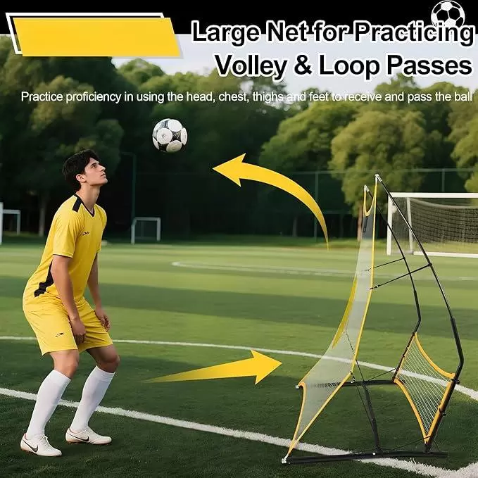 شبكة كرة قدم مزدوجة الجوانب عالية ومنخفضة الارتداد