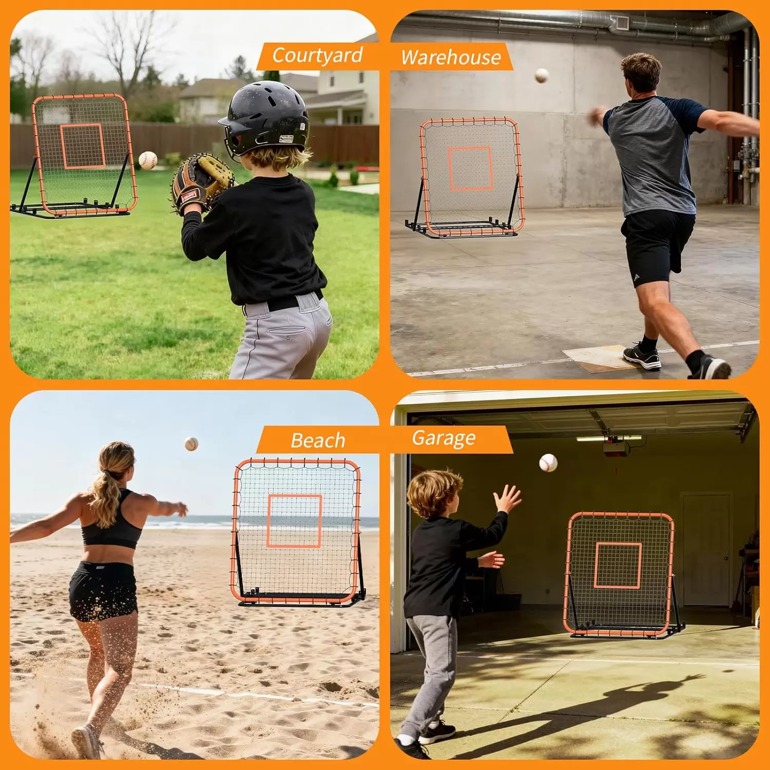 شبكة ارتداد متعددة الرياضات بزاوية قابلة للتعديل &Iota;&Iota;