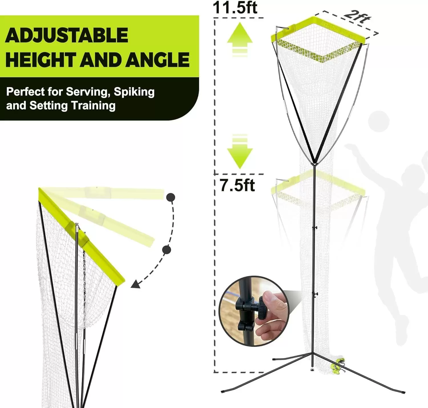 مجموعة تدريب الكرة الطائرة القابلة للتعديل &Iota;