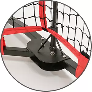 شبكة حماية خلفية للبيسبول والسوفتبول