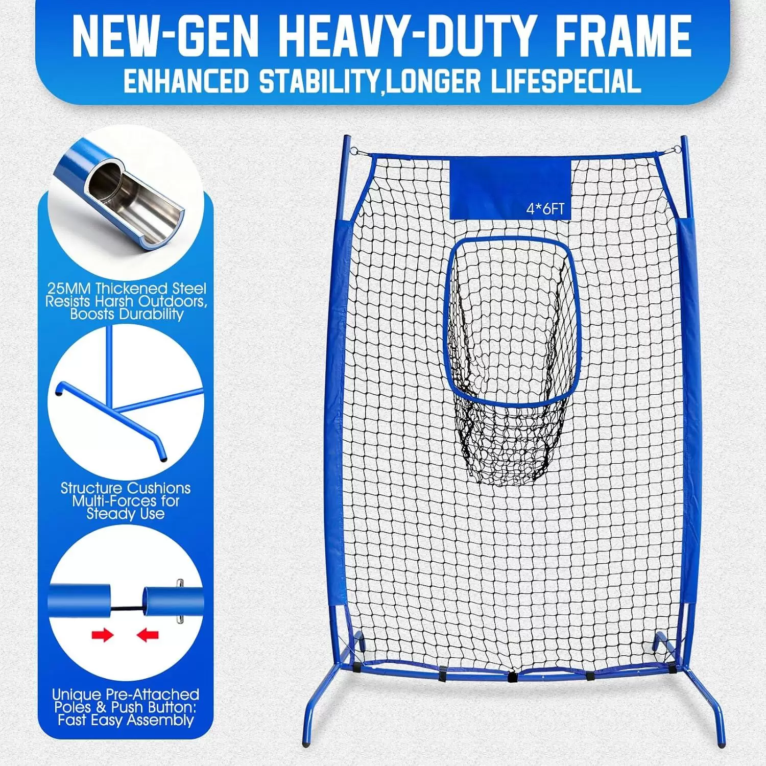 شبكة تدريب رمي الرجبي