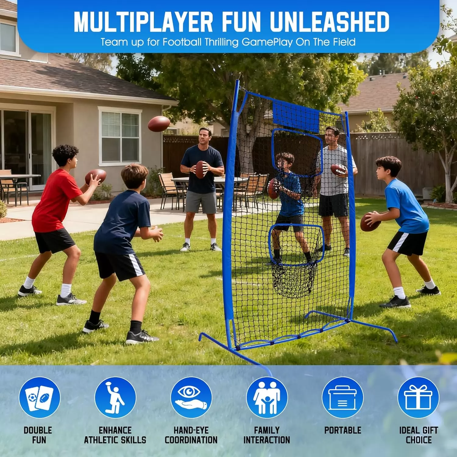 شبكة تدريب رمي الرجبي II