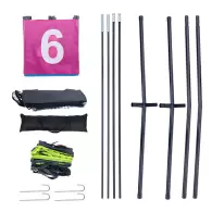 شبكة تدريب رقمية لرياضة القرص الطائر مقاس 7 &times; 7 أقدام