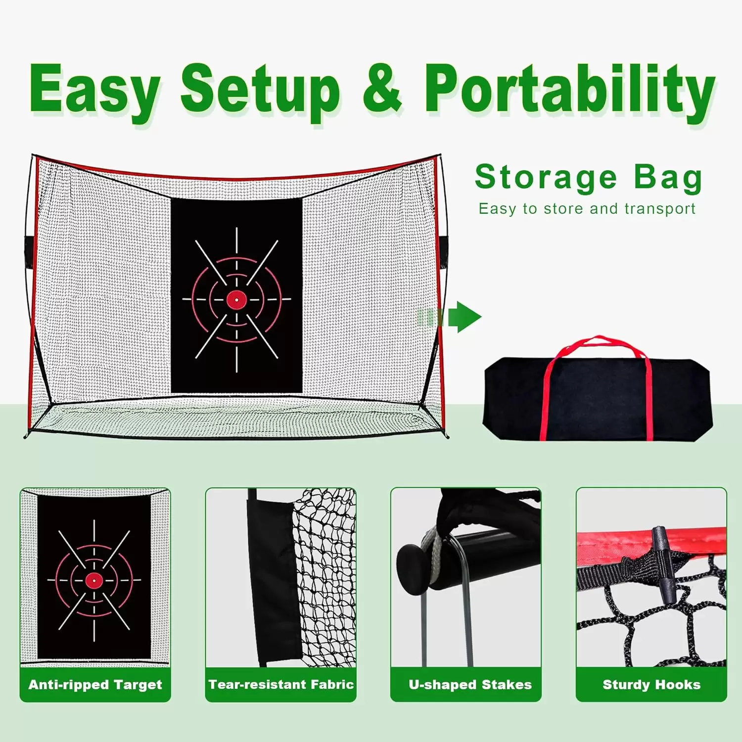 شبكة تدريب الجولف 1