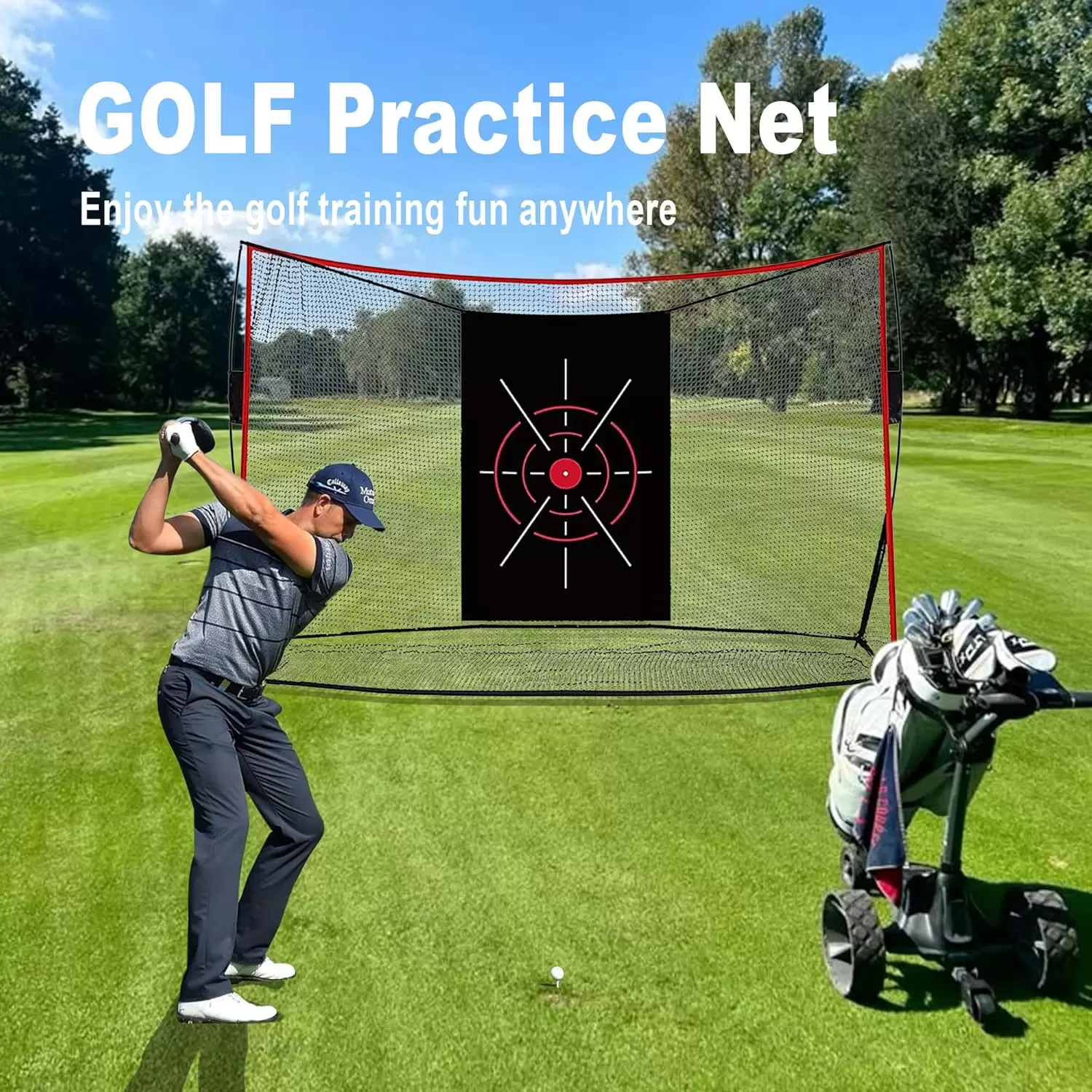 شبكة تدريب الجولف 1