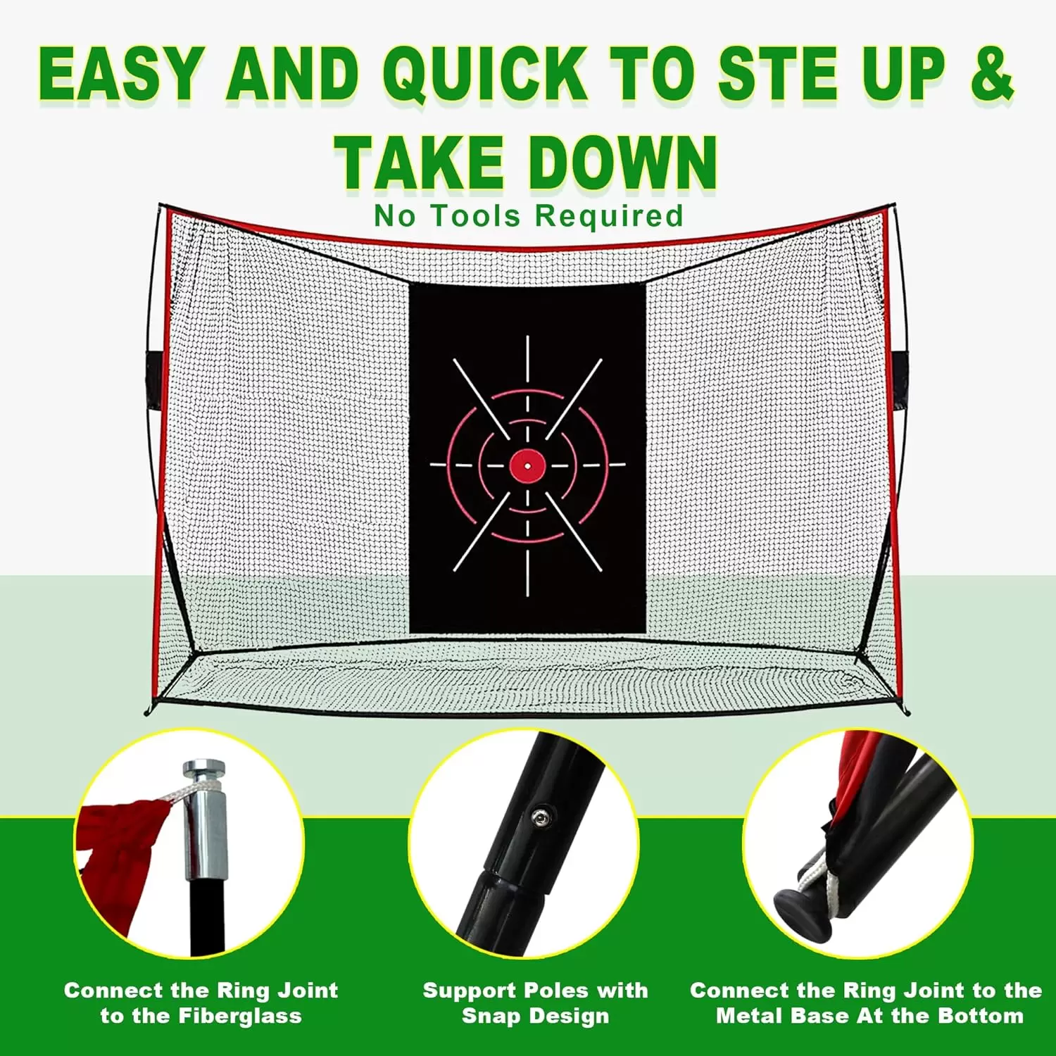 شبكة تدريب الجولف 1